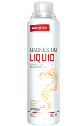 Kép Folyékony magnézium + C-vitamin 500 ml Body Attack
