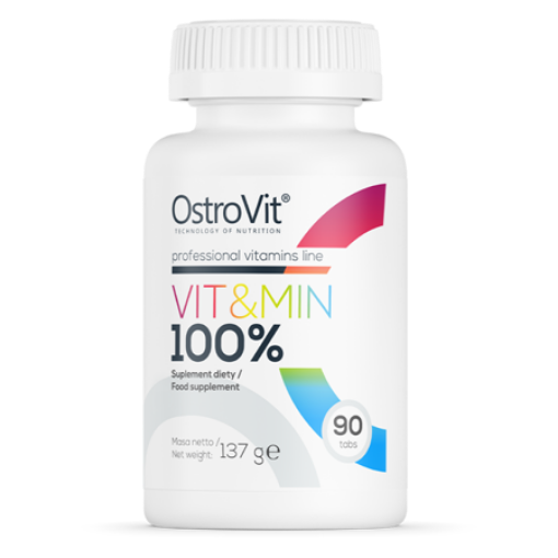 Kép OstroVit 100% Vit&Min 90 tabletta