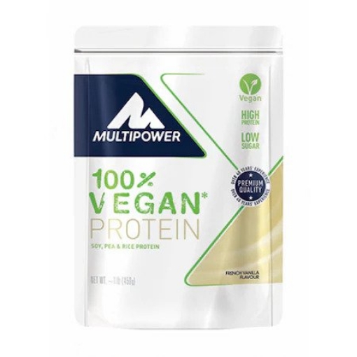 Kép 100% Vegán Protein - 450g Vanília MPower