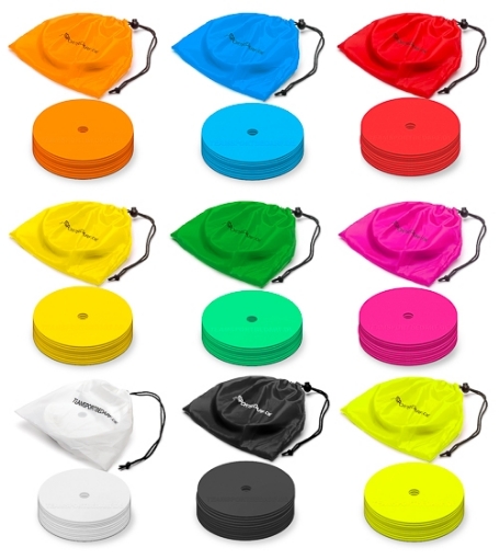 Kép 40 db lapos edzés kúp készlet 