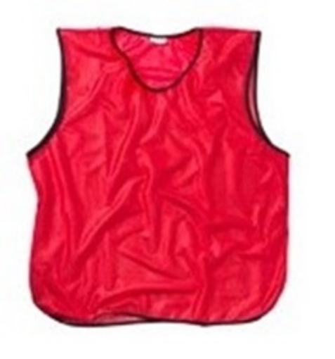 Kép Piros edző trikó felnőtteknek - TeamSport