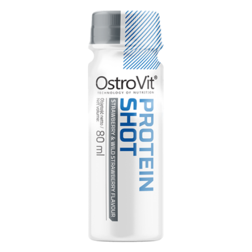 Kép OstroVit Protein Shot - 80 ml Eper