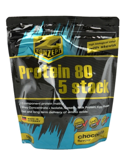 Kép Protein 80 5 Stack 2 kg - Eper Z-Konzept