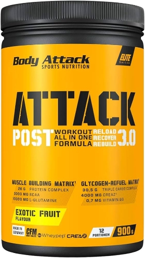 Kép Post Attack 3.0 - 900g Exotic Fruit Body Attack
