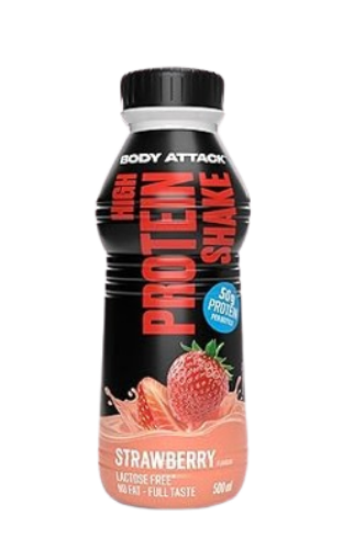Kép High Protein Shake - Eper 500 ml