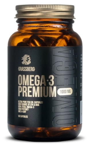 Kép Grassberg Omega 3 Prémium 1000mg - 60 Kapszula