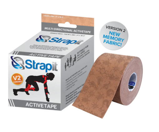 Kép ACTIVETAPE 7,5CM x 5M - BÉZS/BÉZS