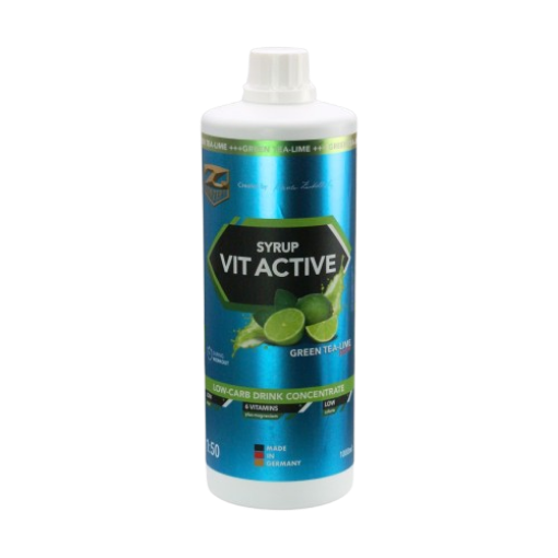 Kép VITACTIVE SZIRUP + L-KARNITIN - 1000ML ZÖLD TEA