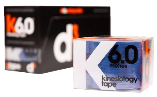 Kép K6.0 Kineziológiai Tapasz Királykék 5cm x 6m - d3Tape