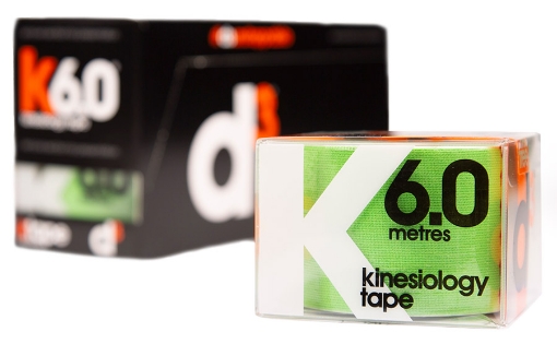 Kép K6.0 Kineziológiai Tapasz Lime 5cm x 6m - d3Tape