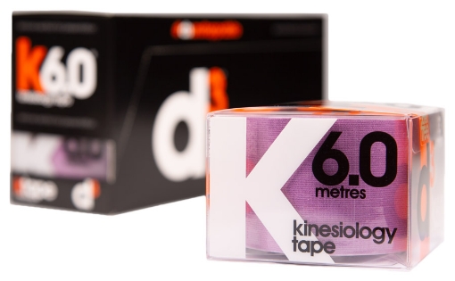 Kép K6.0 Kineziológiai Tapasz Lila 5cm x 6m - d3Tape