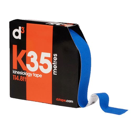 Kép K35 Kineziológiai Tapasz Királykék 5cm x 35m - d3Tape