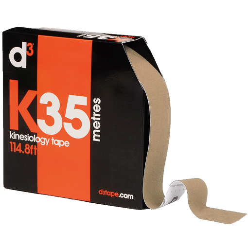 Kép K35 Kineziológiai Tapasz Bézs 5cm x 35m - d3Tape