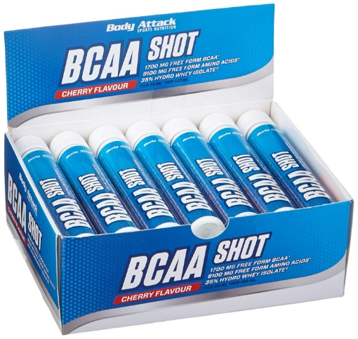Kép BCAA  Shots  - 20 x 25ml Body Attack
