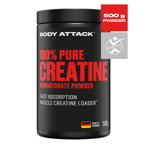 Kép KREATIN POR 500G BODY ATTACK