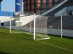 Kép Rögzített futballkapu hátsó hálótartó oszlopokkal 7,32 × 2,44 m hálóval együtt — VI 5907