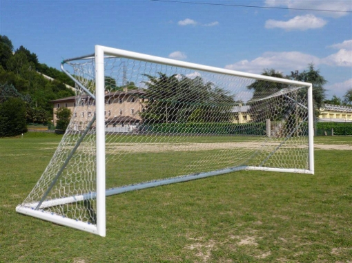 Kép Mobil alumínium futballkapu 7,32 × 2,44 m hálóval együtt — VI 5900