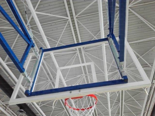 Kép Panou Baschet plexiglas 180x105 cm cu cadru din otel 