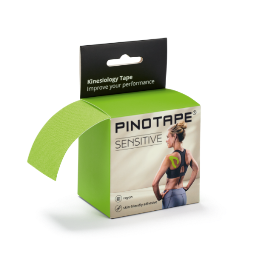 Kép Kineziológiai Tapasz PINOTAPE® Sport Sensitiv - Lime