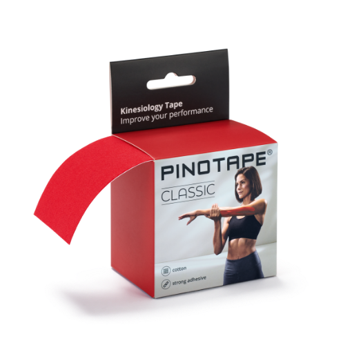 Kép Kineziológiai Tapasz PINOTAPE® Classic - Piros