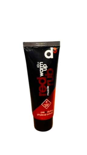 Kép Melegítő krém Red Rub 60ml - D3Tape