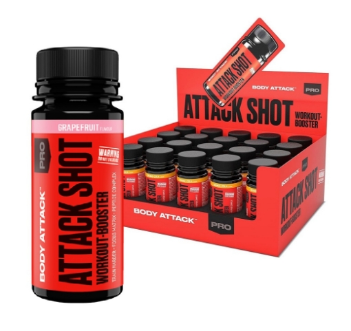 Kép ATTACK SHOTS  20 x 60ml - Grépfrút