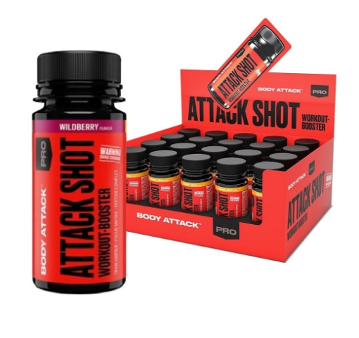 Kép ATTACK SHOTS 20 x 60ml  - Vadvirág