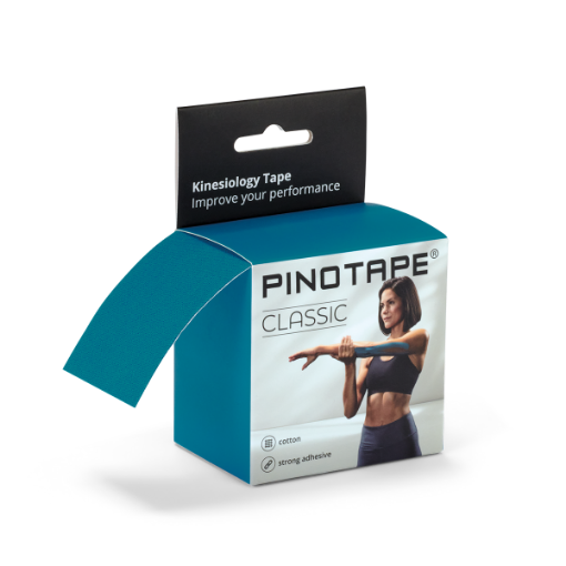 Kép Kineziológiai Tapasz PINOTAPE® Classic - Petrolkék