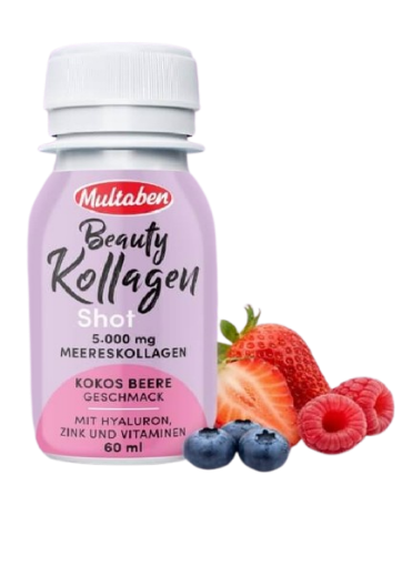 Kép Beauty Colagen Shot 60ml Cocos si Fructe de padure- Multaben 