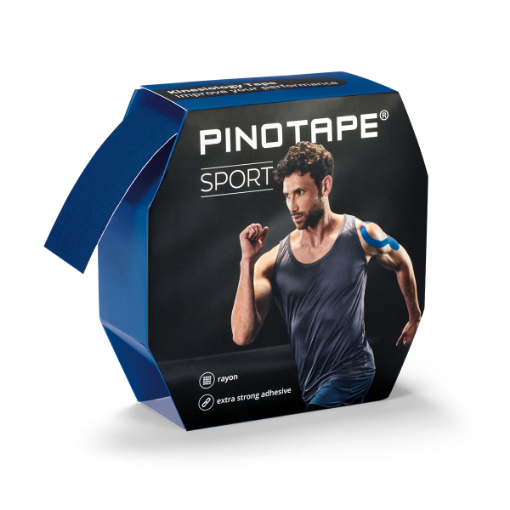 Kép Kineziológiai Tapasz PINOTAPE® Sport - 31m Mély kék