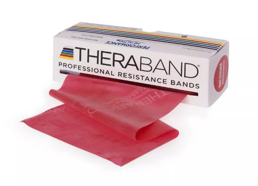 Kép THERA-BAND® Rugalmas Szalag Medium - Piros
