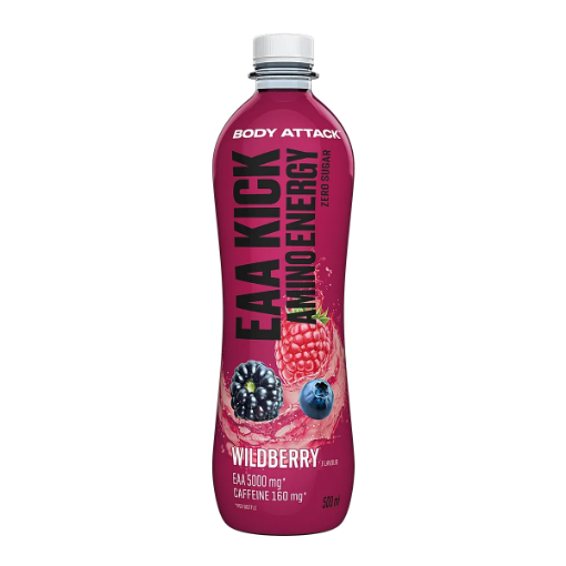 Kép EAA Kick Amino Wild Berry - 500ml Body Attack