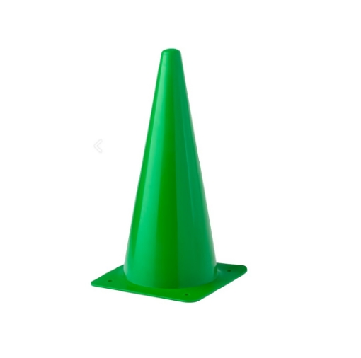 Kép Műanyag edzőkúp 38 cm - Zöld 