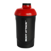 Kép FEKETE/PIROS SHAKER 600 ML BODY ATTACK
