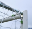 Kép Mobil alumínium futballkapu 4 × 2 m — Ø80 mm hálóval együtt — VI 6028