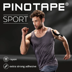 Kép a kategóriának PINOTAPE Sport Extra Strong – kineziológiai tapasz rayonból