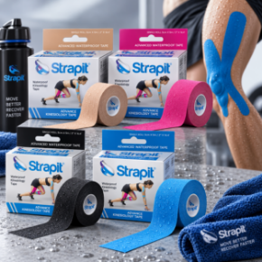 Kép a kategóriának Strapit Advance KTAPE – Kineziológiai tapasz waterproof 5 cm x 5 m